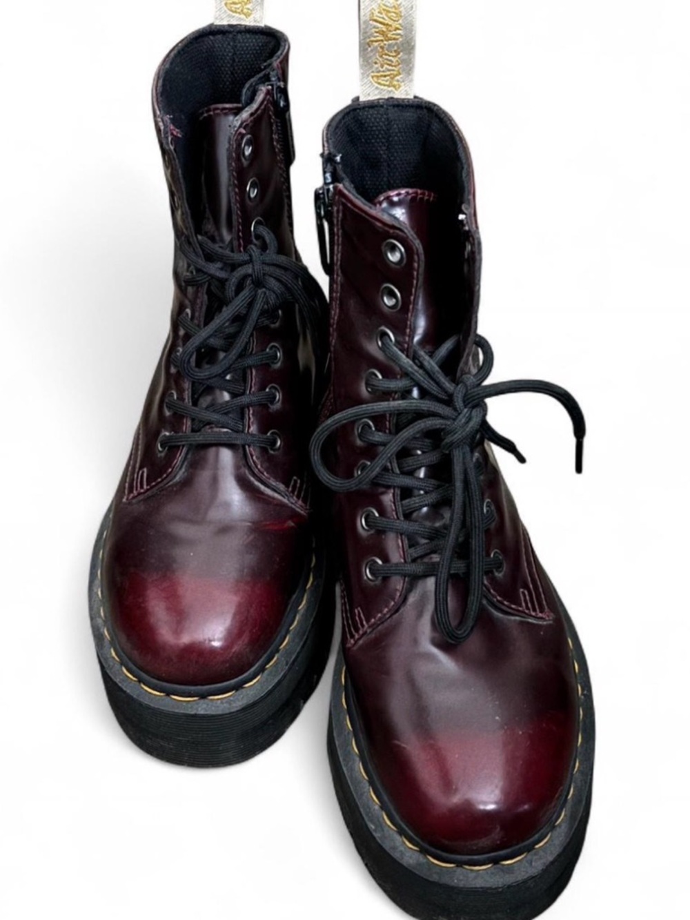 Doc Martens Jadon II Red Boots